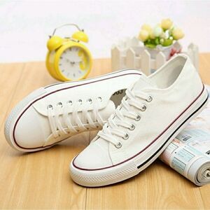 White Non Branded Sneakers